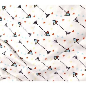 Dot Smile Girls 7 White Arrow Triangle Cap Sleeve Twirl Dress Black NWT